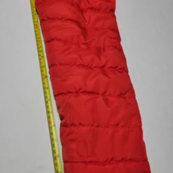 Old Navy Women Red Full Zip Long 2XL Sleeve Puffer Jacket - Picture 9 of 9